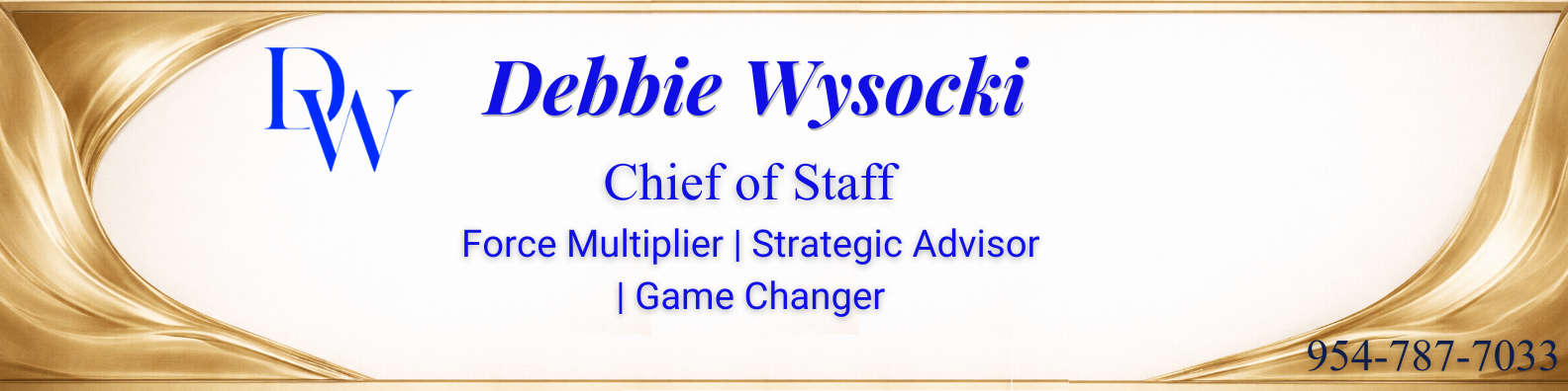 Debbie Wysocki Banner